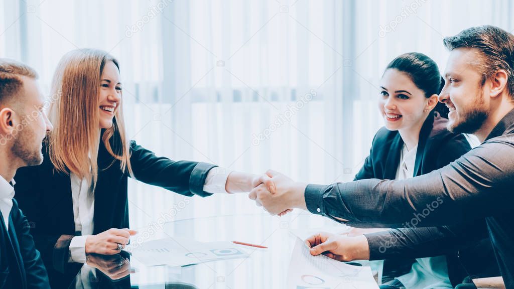 professional cooperation business partners deal