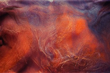 duman sızıntısı büyülü enerji mor turuncu glitter