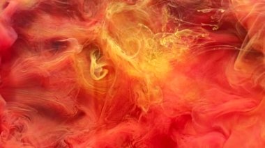 buhar akışı peri büyü kırmızı sarı sis