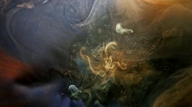 toksik patlama fantezi havai fişek karanlık duman akışı