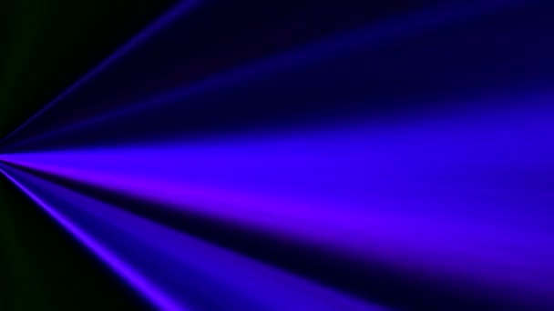 Mouvement lumineux vitesse de la lumière bleu flux de rayons lumineux — Video