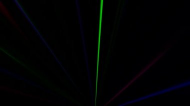 lazer ışıkları hareket elektronik müzik çok renkli