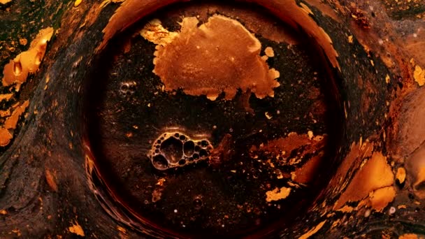 油墨水涡流环境污染液 — 图库视频影像