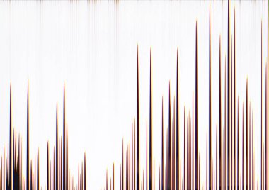 glitch hatası bozuk ekran çizgili desen