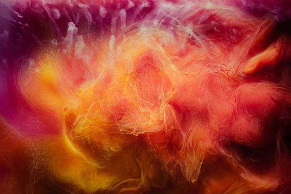 duman akışı arka plan sihirli zehir sarı macenta