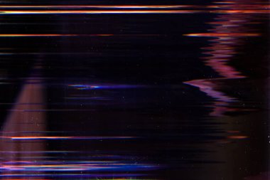 ekran hasarı dijital hata parlayan çizgiler etkisi