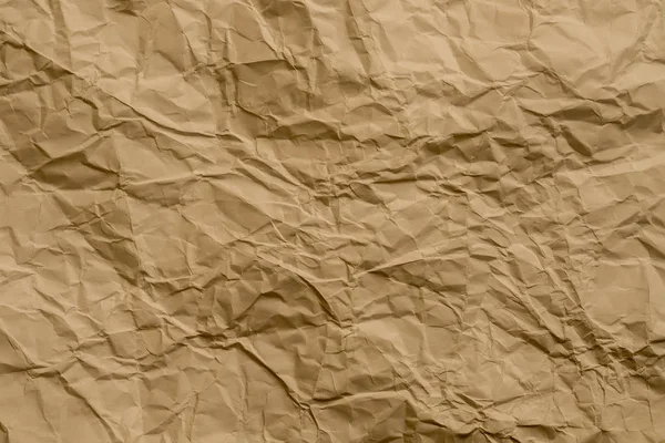 Brązowy pomarszczony papier recykling tło utylizacja — Zdjęcie stockowe