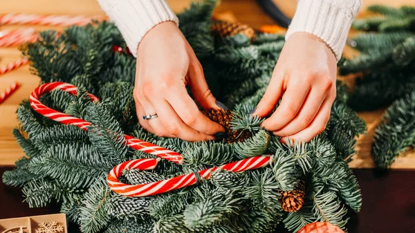 Handwerk Geschenk-Werkstatt professionelle Florist Dekor — Stockfoto