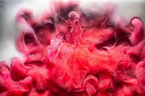 Bläck vatten burst Fantasy dragskåp Magenta abstrakt dimma — Stockfoto
