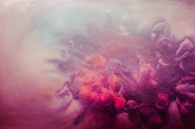 sis akışı arka plan büyülü hava mor beyaz