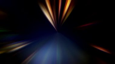 işronik hız sarı parlayan çizgiler akışı