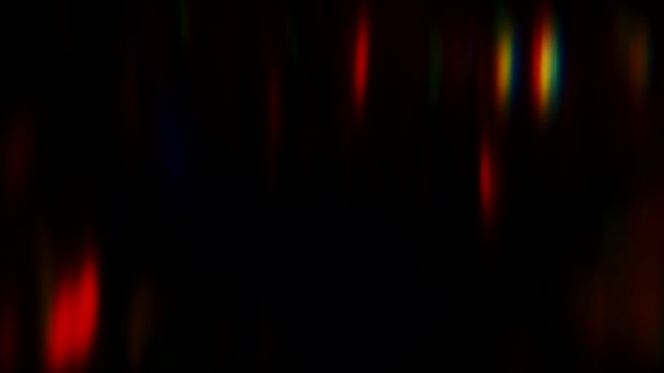 flou flux lumineux lumières de Noël étincelles colorées 