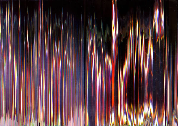 Falha de tela erro digital vibração estática escura — Fotografia de Stock