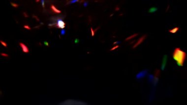 parlayan ışıklar şenlikli parlama çok renkli lekeler