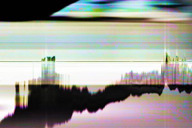 arıza sanat video hasar çizgili statik gürültü