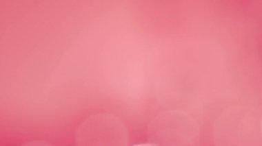 Gerçek mercek parıldıyor pembe bokeh ışıklar hareket ediyor