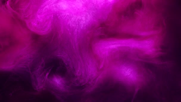 Smoke cloud motion magenta pink steam flow purple — Stock Video