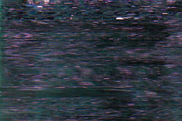 Glitch fondo pantalla daño oscuro ruido textura — Foto de Stock