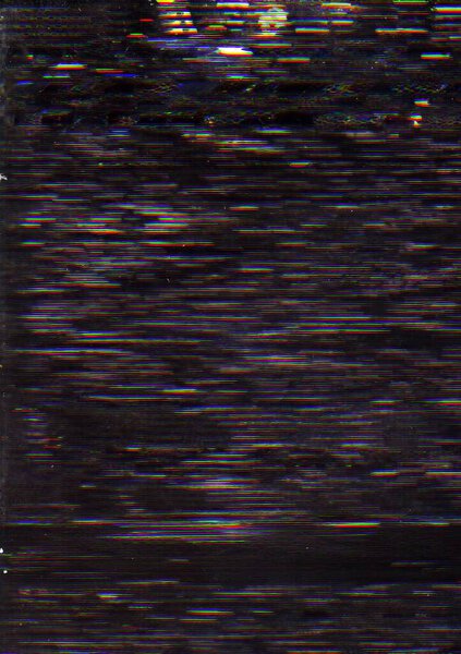 помехи цифрового сигнала на фоне сбоя
