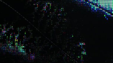 renkli parlak arkaplan dijital arıza ışıkları