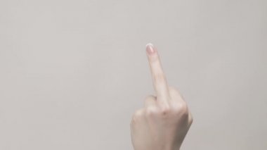insulting hand gestures fuck off fingers set 3