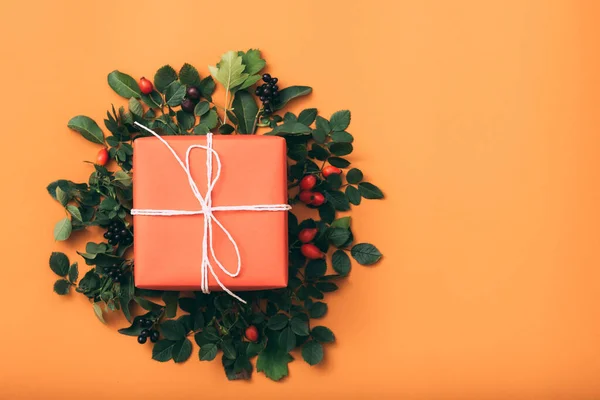 Urlaub Geschenk Jahrestag Gruß Geschenk-Box — Stockfoto