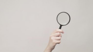 ticari arka plan el büyüteç seti 3