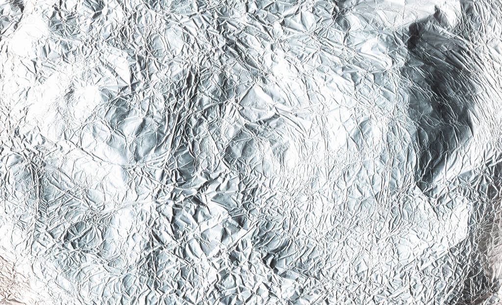 weathered foil background wrinkled texture silver