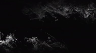 duman arka plan ürkütücü efekt beyaz sis siyah