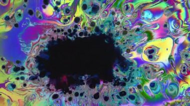 holografik soyut arkaplan yanardöner sıvısı