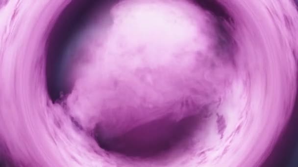 Couleur fumée tourbillon occulte mystère blanc violet — Video
