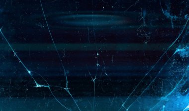 Kırık cam kaplama kırık ekran yaşlandırılmış