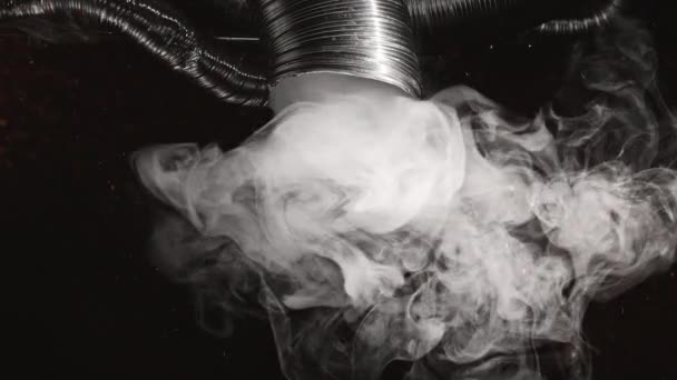 气体运动燃料排放烟花排气管 — 图库视频影像