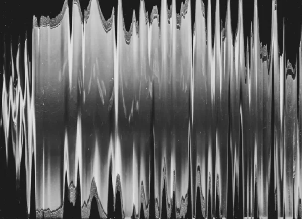 Glitch abstract background black white error noise — Stock Photo, Image