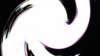 Video geçiş arızası 8 bit spiral maske merkezi