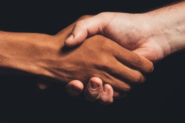 siyah hayatlar önemlidir insan dayanıklılığı el sıkışması