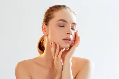 yüz hatları estetik estetik kadın ışığı
