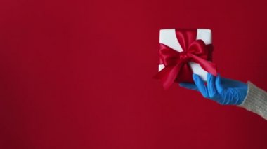 salgın hijyen kovid-19 xmas 2021 hediye eldivenleri
