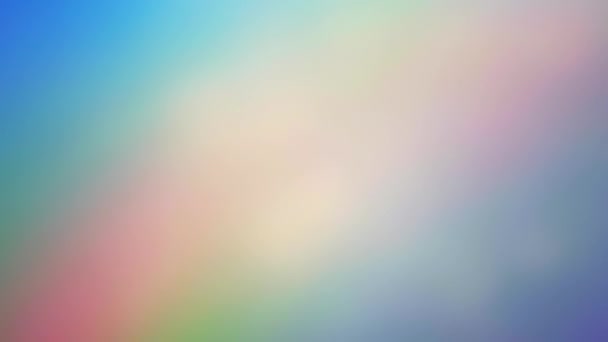 Arco iris fondo abstracto difuminación degradado de color — Vídeos de Stock