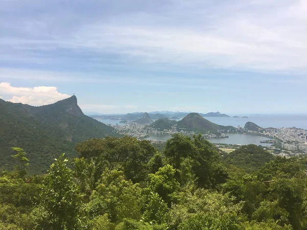 Cesta Přes Rio Janeiro Jeho Okolí Atrakce Hezké Rohy — Stock fotografie