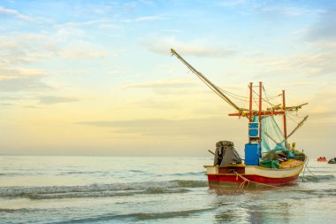 Tekne sahilde hua hin, thailand