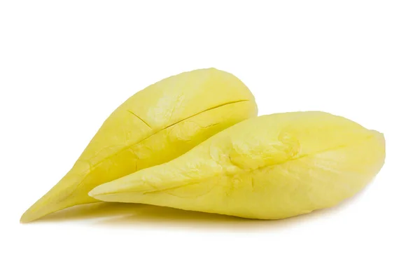 King Fruits Durian White Backgroun — Stock Photo, Image