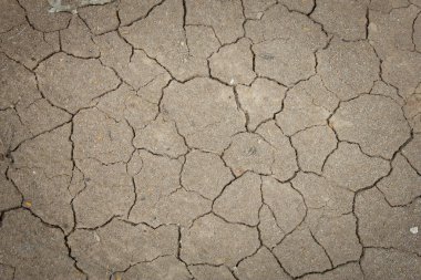 Çatlak kirli zemin dokusu