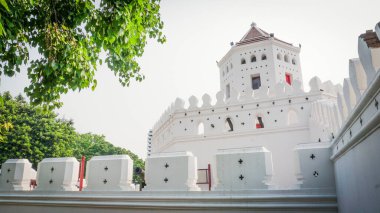 Phra Sumen Kalesi, Phra Athit yolu, halka açık yer, Bangkok, Tayland