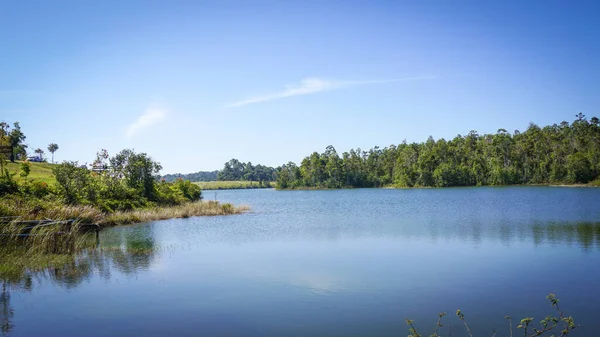 Tayland 'daki Khao Yai Ulusal Parkı' ndaki rezervuar.