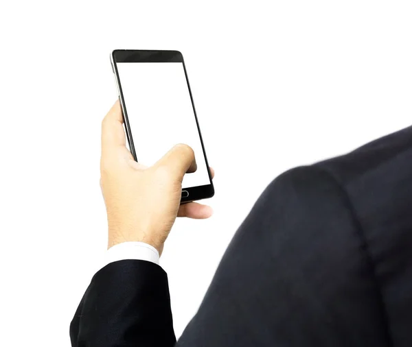 Businessman Using Smartphone — Stock Photo, Image