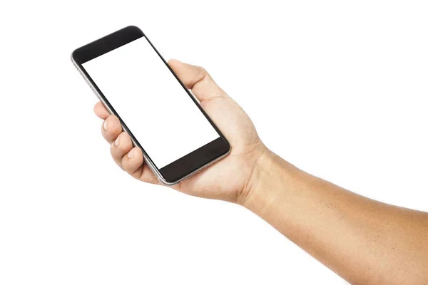 Akıllı telefonu tutan el..