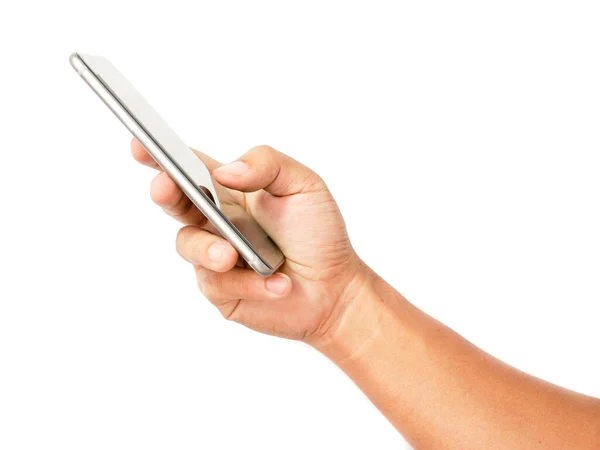 Akıllı telefonu tutan el..