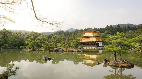 Kinkaku Officieel Rokuon Genoemd Een Zen Boeddhistische Tempel Kyoto Japan — Stockfoto