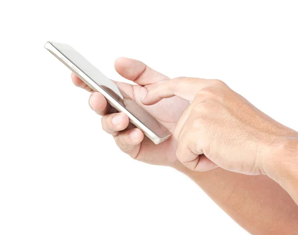 Hand Holding Smartphone — Stock Photo, Image